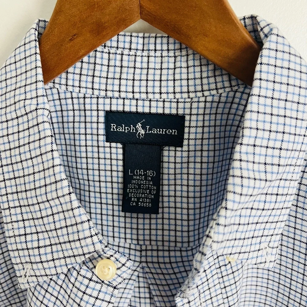 Boy's Ralph Lauren Button Down (14-16)